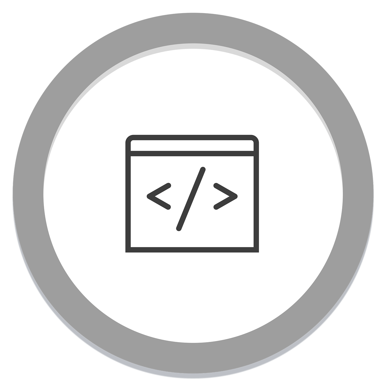 Custom Website Design service icon